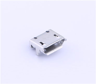Micro-B 母座 卧贴>USB连接器 >KH-MICRO-SMT.J7.2-5P