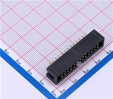 IDC连接器 2.54mm 每排P数:13 排数:2 KH-2.54PH180-2X13P-L8.9