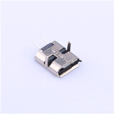 Micro-B 母座 卧贴>USB连接器 >KH-MICRO-SMT.J-2P