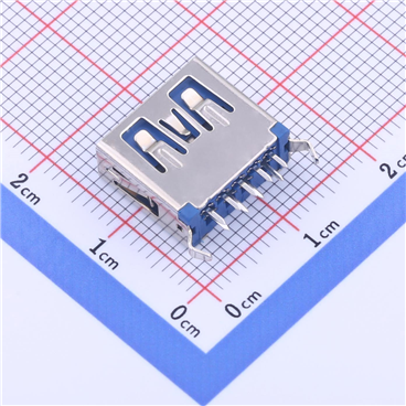 Type-A 母座 直插  KH-3.0AF180WJ-11.5