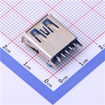 Type-A 母座 直插 KH-3.0AF180ZJ-13.7JB