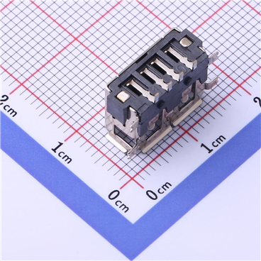 Type-A 母座 卧贴 KH-AF90QSMT-10-H6.3