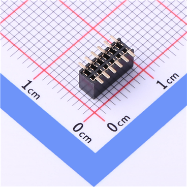 排母1.27mm 2x6P KH-1.27FH-2X6P-H4.3-SMT