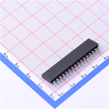 排母2.54mm 1x16P  KH-2.54FH90-1X16P-H8.5