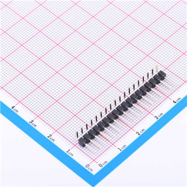 排针2.54mm 1x18P 弯插 KH-2.54PH90-1X18P-L13.8
