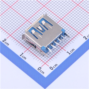 Type-A 母座 直插 KH-3.0AF180ZJ-11.5JB