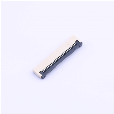 FFC/FPC连接器 > 间距:0.5mm P数:37P 翻盖式 下接 >KH-FG0.5-H2.0-37PIN