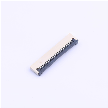 FFC/FPC连接器 > 间距:0.5mm P数:39P 翻盖式 下接 >KH-FG0.5-H2.0-39PIN